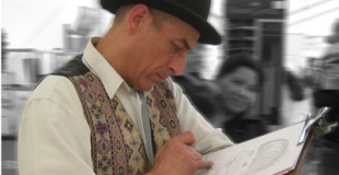 Caricaturiste pour un déjeuner d'entreprise de fin d'année (41)