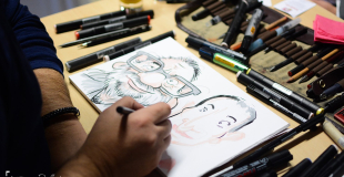 Caricaturiste dans la Sarthe