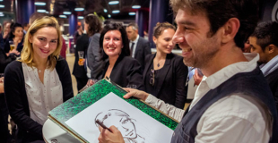 caricaturiste sur Bordeaux