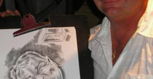 Caricaturiste et speed painting - Birdy