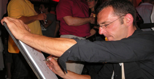 Caricaturiste et speed painting - Birdy