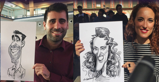 caricatures en évènementiel