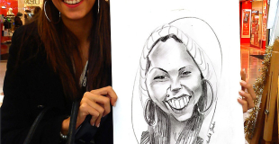 Caricaturiste à Donges