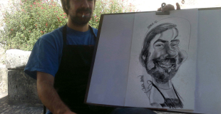 Charlotte Barbin, Caricaturiste