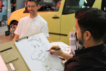 Tony caricature en Bourgogne