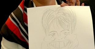 Caricaturiste comédien clownesque - Chris, le Croqueur de Poire